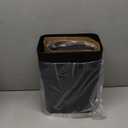 2 Pack 2.7 Gal Bathroom Trash Can with Lid, Automatic Trash Can Small Smart Garbage Can Touchless, Slim Motion Sensor Waterproof Plastic Trash Bins for Bedroom Office Kitchen Toilet Black