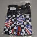 Boys 4th of July Shirt Kid 250th Anniversary Patriotic Tee Toddler America Flag Independence Day T-Shirts (3-10T) (Black)