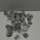 BUMACO 40Pcs Chair Leg Floor Protectors Chair Leg Protectors for Hardwood Floors Silicone Pads Covers to Protect Floors Universal L Clear Fit (1-5/16"~2")