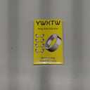 YWXTW [Invisible Grips for Oura Ring Size Adjuster, Waterproof Adhesive Guard Compatible with Samsung/Ultrahuman Ring, Thinner Sizers for Smart Ring, 8 Pack (Medium, Transparency)