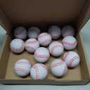 Hxezoc 20 Pieces Mini Baseball Stress Balls Baseball Party Favors Foam Sports Balls Small Squeeze Anxiety Bulk Toy Ball for Kids Birthday Party, School Reward Carnival Party Supplies