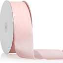 2" X 20 Yards Baby Pink Velvet Ribbon for Christmas Tree Wreath Decoration Handmade Crafts Ornaments Gift Wrapping & Bow Making