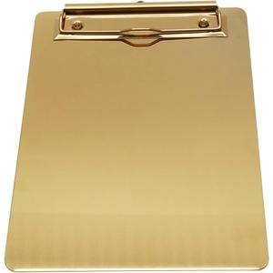 8.27x5.9 inch Stainless Steel Metal Clipboard,Paper Clipboard for Home, Office, Hospital, Business
