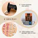 Keoker Christmas Clay Cutters, Christmas Polymer Clay Cutters for Earrings Making, 20 Clay Cutters Shapes (ALL)