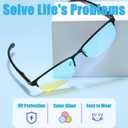 Color Blind Glasses for Red Green Deficiency Color blind Glasses for Men/Women Advanced Optical Filter Technology Enhance Color Perception