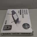 Metal Mesh Panel Tabletop Ironing Board | Foldable Iron Board | Heavy Duty Small Iron Board with Heat Resistant Cover and 100% Cotton 8mm Thicken Pad | 31.5"x11.8"x6.2" (Black/Grey)