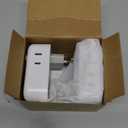 2 Pack European Plug Adapter USB C, TESSAN US to Europe Adapter 4 Outlets 3 USB Charger, Type C International Power Adaptor to Italy Spain France Portugal Iceland Germany, Europe Travel Essentials