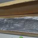 Electric Fireplace Trim Kit for 33inchFireplace Electric Inserts, Metal Construction Plates, Black-B09R1XJWZF
