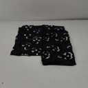 Black Halloween Pumpkin Fall Throw Pillow Covers 18"x18" Set of 2 Soft Faux Fur Ghost Pillow Covers for Couch Sofa Bed, Cute Autumn Farmhouse Cushion Case for Holiday Home Living Room Decor