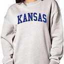 chicka-d Women's Warm Up Crew Sweatshirt, Large