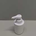 Automatic Soap Dispenser Foaming Touchless: 9oz White Plastic - Rechargeable Electric Smart Auto Foam Soap Dispenser - Hand Dish Bathroom Kitchen