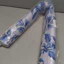 Blue and White Chinoiserie Mahjong Mat for Table 31.5 x 31.5 in, Mahjong Gifts for Women, Grandmillennial Blue Chinese Floral Anti-Slip Table Cover Tablecloth for Poker Board Card Tile Game