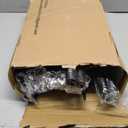 zoegi 2 Pack 10Ft String Light Poles,Light Poles for Outside Lights with Fork,Outdoor Brackets Hanging Lights,Metal Stand for Deck Patio,Backyard,Wedding,Deck,Party