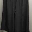 Rapbin Wide Leg Capri Pants for Women Gingham Striped Culottes Flowy Elastic Waist Cropped Palazzo Pants with Pockets, XL