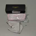 AIEYEZO Square Thick Frame Glasses for Women Men Fashion Blue Light Glasses Trendy Chic Computer Eyeglasses (Pink)