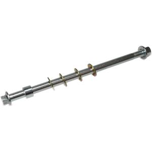 JMCHstore Rear Axle & Lock Nut w/ Spacer Assembly for Monster Mega Moto MMB80 80cc MMB105 105cc, for Coleman Realtree RB100 RT100 Mini Bike for oryxearth 105cc Kids Dirt bike