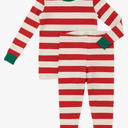 AVAUMA Pajama Set Cute Snug fit Christmas Pattern Design Pjs Cotton Sleepwear Size M