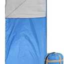 REDCAMP Ultra Lightweight Sleeping Bag for Backpacking, Hiking, Comfort for Adults Warm Weather, with Compression Sack