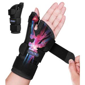 Wrist Brace Carpal Tunnel with Thumb Support,Adjustable Thumb Spica Splint Right Left Hand,Wrist Guard for Arthritis,Tendonitis,Ligament Injury,De Quervain's Tenosynovitis Women & Men
