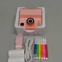 Kids Camera Instant Print Toys for Teenage Girls:1080P HD Digital Video Cameras for Girls, Christmas Birthday Gifts for 3 4 5 6 7 8 9 10 11 12 13 14 Year Old Girl with 32GB Sd Card-Pink