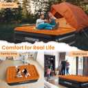 CHERIMOR Twin XL Air Mattress with Built-in Pump, 80" Extra Long, Upgraded Durable Design, Enhanced Support & Lasting Firmness, 2-Min Fast Inflation, Air Bed for Guests & Camping, 500 lbs Capacity