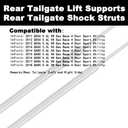Rear Tailgate Lift Supports Shock Struts Compatible with QX56 2011 2012 2013 11 12 13 QX60 2013 2014 13 14 QX80 2014 2015 2016 2017 2018 14 15 16 17 18 Base Sport Utility Replace 90450-1LA1A (2PC Set)