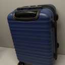 Amazon Basics 21" Hardside Carry-On Luggage with Multi-directional Wheels, Expandable for Up to 25% More Space, Scratch-Resistant Surface, Organized Interior, Navy Blue