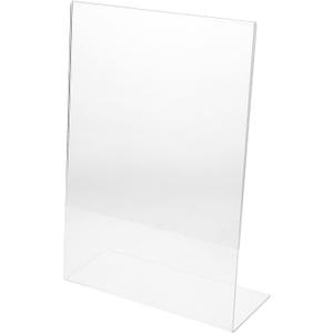 MAGICLULU Acrylic Clear Ergonomic Writing Slope Transparent Desktop Painting Board for Desktop Table Drawing Reading Book Writing Board Rack 11.79X8.25X2.36Inch, Pack Of 5