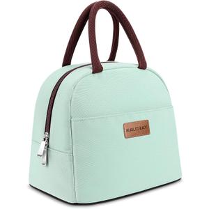 BALORAY Lunch Bag for Women Men Insulated Lunch Box for Adult Reusable Lunch Tote Bag for Work, Picnic or Travel (Mint Green)