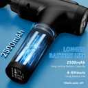 APHERMA Massage Gun, Muscle Massage Gun for Athletes Handheld Electric Deep Tissue Back Massager, Percussion Massage Device for Pain Relief with 30 Speed Levels 9 Heads Black