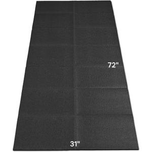 CIIHI Foldable Walking Pad Treadmill Mat - Exercise Equipment Mat with High Rebound of Protecting Floor, Reduce Noise and Vibration, Anti-Slip for Home Workout