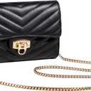 YAZEKOUS Small Crossbody Bags for Women, Small Purses Crossbody Purses, Cell Phone Purse with Card Slots for Travel Daypack | Small Purses, with Card Slots, for Travel Daypack, Small Purses, with Card Slots, for Travel Daypack, Black