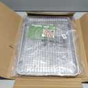 Nordic Ware - 43172AMZM Nordic Ware Half Sheet with Oven Safe Nonstick Grid, 2 Piece Set, Natural