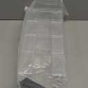 Acrylic Kids Shoe Rack for Closet 2 Pack Toddler Shoe Storage 4 Sections Kids Shoes Organizer Baby Shoe Rack Organizer Clear Small Shoe Shelf for Closet Entryway