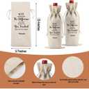 4 x XFW Coworker Leaving Gifts for Women Goodbye Gifts for Coworkers Going Away Gifts for Friends Leaving Farewell Gifts for Coworkers New Beginnings Gifts for Women Next Chapter Wine Bag (Never)