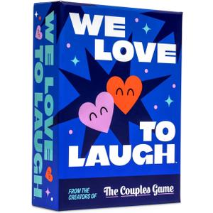 DSS Games We Love to Laugh [Couples Game for 2 Players | Hilarious Relationship Card Game for Date Night, Anniversaries, Game Night, Boo Basket | Couples Gift Idea, Try Not to Laugh]