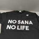 No Sana No Life Twice K-Pop Nayeon Wasist Love Sana T-Shirt (M, Black)