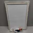 White Board for Wall, 12'' x 18.5'' Magnetic Dry Erase Board, Rustic