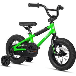 cubsala 12 14 16 18 Inch Kids Bike BMX Style Bicycle with Training Wheels Coaster Brake for 2-10 Years Old Toddlers Boys Girls Multiple Colors
