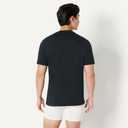 Amazon Essentials Men's Regular-Fit Short-Sleeve T-Shirt, Pack of 6 (Black, XXL)