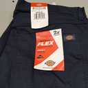 Dickies Regular Fit Straight Leg Duck Carpenter Pants, Stonewashed Dark Navy, 34 x 32
