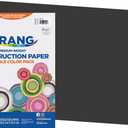 Prang (Formerly SunWorks) Construction Paper, Black, 12" x 18", 50 Sheets