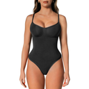 Shapewear Tummy Control Bodysuit Thong or Brief: Sculpting Shaper Tank Top Bodysuits & Snatched Waist Body Suit XL