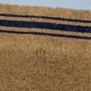 KAF Home New Coir Doormat, Heavy-Duty, Weather Resistant, Non-Slip PVC Backing, Indoor and Outdoor Use, Blue