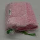 OLANLY Bathroom Rug Mat 24x16, Extra Soft and Absorbent Microfiber Bath Rugs, Non-Slip Plush Shaggy Bath Carpet, Machine Wash Dry, Bath Mats for Bathroom Floor, Tub and Shower, Pink