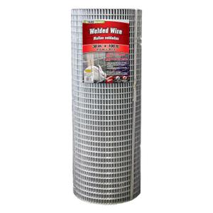 YARDGARD  1/2 in. x 1 in. Mesh Welded Wire Fence  36 in. x 100 ft. 16Gauge Galvanized Steel  for Animal Enclosures | Garden Protection | Property Fencing