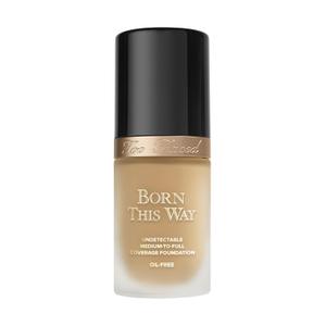 Too Faced Born This Way Natural Finish Longwear Liquid Foundation | Medium-To-Full Coverage | Hydrating + Oil Free (11 Golden Beige (Light with Golden Undertones))