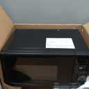 Farberware 0.7 Cu. Ft. Countertop Microwave Oven 700 Watts Power, Auto Cook Settings, Defrost, Easy Clean and Child Safety Lock - Black