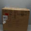 Ergonomic Drafting Chair, Tall Office Chair with Flip-up Armrests, Breathable Mesh High Desk Chair with Lumbar Support Adjustable Footrest Ring for Standing Desk Black