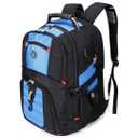 SHRRADOO Extra Large 50L Travel Laptop Backpack with USB Charging Port, College High School Backpack Airline Approved Business Work Bag Fits 17 Inch Computer for Men Women